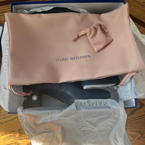 Stuart Weitzman Allshine 60 Bootie‎ Size 9 Nice Blue - Picture 10 of 12